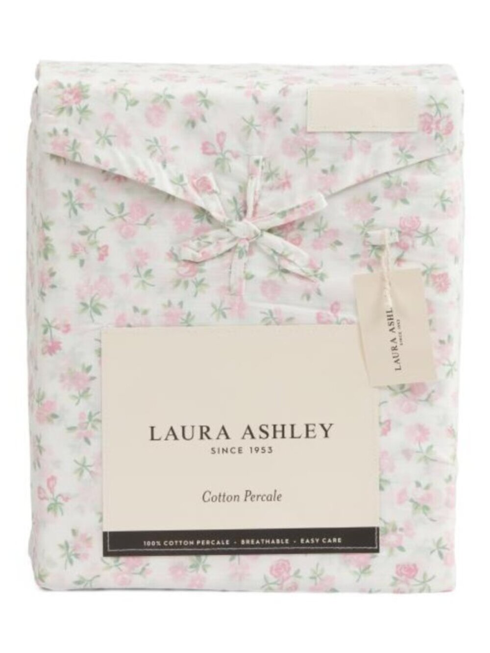 LAURA ASHLEY Cotton Floral Sheet Set